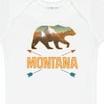 thumbnail image 4 of Inktastic Montana Vacation Bear Silhouette Boys or Girls Baby Bodysuit, 4 of 5
