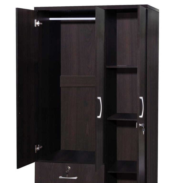 Better Home Products Symphony Wardrobe Armoire Closet with Two