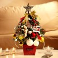 thumbnail image 1 of Nvzi Árbol de Navidad de mesa de 20 pulgadas, sin luces, mini adornos artificiales de pino navideño, decoración de árbol de Navidad, A, 1 of 2