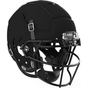 Schutt F7 LX1 Youth Football Helmet (L, Matte Black)