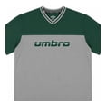 thumbnail image 3 of Playera Umbro para Hombre Cuello en V Manga Corta Gris Talla M, 3 of 4