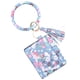 thumbnail image 2 of Llaveros para mujer, llavero de billetera, llavero de auto, llavero lindo, pulsera grande, llavero con borla, llavero, pulsera con billetera, llavero, brazalete., 2 of 2