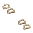 thumbnail image 3 of Guardurnaity Zapato ligero de perlas de imitación Clip con incrustaciones de diamantes de imitación Llamativo botón trasero plano Clips de tacón alto Cuadrado 2piezas Guardurnaity CBP499623, 3 of 5