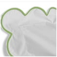 thumbnail image 2 of Eiderdown Decor 400 Thread White Cotton Sateen Hotel Stitch Duvet Cover, Twin or Twin XL, 2 of 6