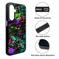 thumbnail image 2 of WIRESTER Shockproof Soft Rubber Cover Case for Samsung Galaxy A17 5G 6.7" 2025, Purple Green Galaxy Marble, 2 of 5