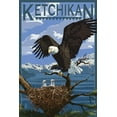 thumbnail image 4 of Ketchikan, Alaska, Bald Eagle and Chicks (19x27 inches, Premium 500 Piece Jigsaw Puzzle for Adults and Family, Made in USA), 4 of 4