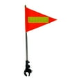 thumbnail image 3 of GARENDE Golf Cart Flag Pole Kit Adjustable Height Bikes Club Flag Holder Accessories Gold Top 20x30cm, 3 of 9