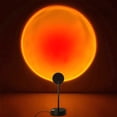thumbnail image 2 of DPTALR Rainbow Light Sunset Projection Lamp Background Wall Decoration Colorful Lights, 2 of 2