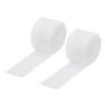 thumbnail image 1 of Unique Bargains Chiffon Ribbon 1.5' x 10 Yard, Handmade Fringe Ribbon, White Silk Ribbon for Wedding, Gift Wrapping, 2pcs, 1 of 5