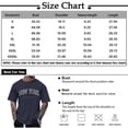 thumbnail image 3 of Men's Casual Short Sleeved T-shirt Raglan Sleeve Bottom Shirt M, 3 of 5