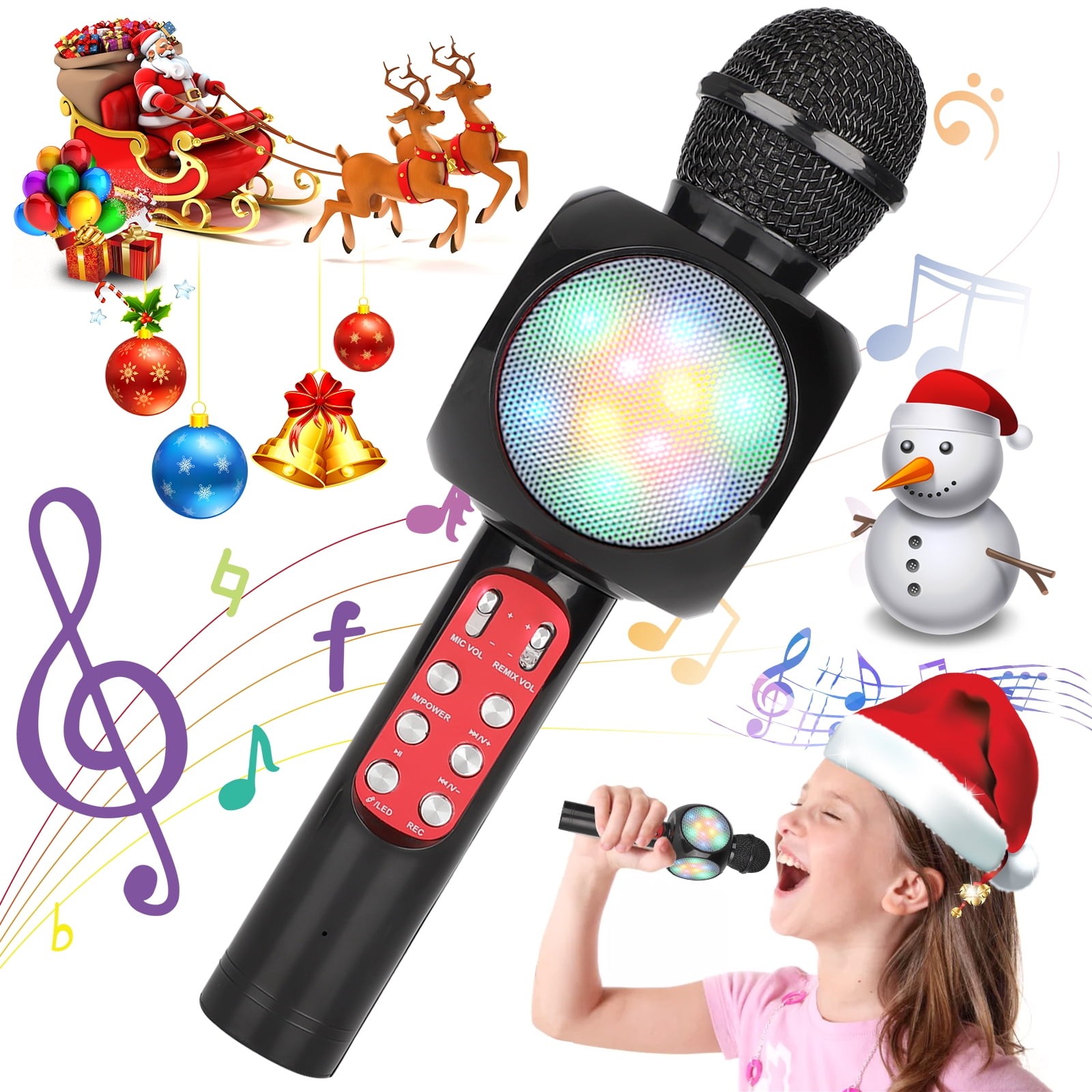 bluetooth microphone headset for singing