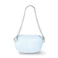 thumbnail image 2 of Madden NYC Women's Chain Pocket Fanny Pack with Pouch, Pastel Blue, 2 of 5