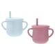 thumbnail image 4 of Silicone Straw Sippy Cups Durable Design with Handles for Milk Training and Gentle Gums 2pcs Set with Random Styles, 4 of 4