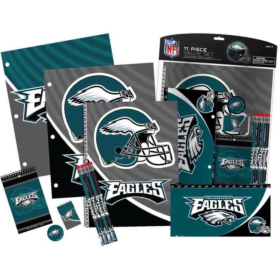 NFL Philadelphia Eagles 11 Piece Stationery Set