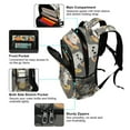 thumbnail image 5 of FORMRS Unisex Backpack Elementary School Travel Bookbag with Reflective Stripes, Cute Ghosts, 5 of 7