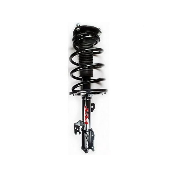 Front Right Strut and Coil Spring Assembly - Compatible with 2007 - 2010 Toyota Sienna 3.5L V6 2008 2009