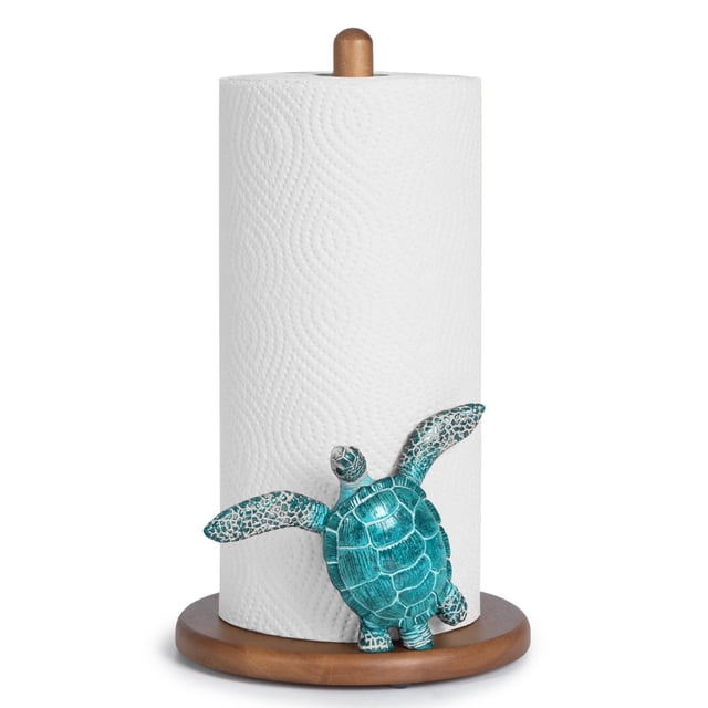 Soporte para toallas de papel YLOVAN Turtle Coastal Kitchen Decor