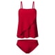 thumbnail image 4 of MKLEKYY Trajes De Baños Women High Waisted Bikini Sexy Push Up Two Piece Swimsuits Vintage Swimsuit Two Piece Retro Ruched Low Waist Solid Bikini Set, 4 of 6