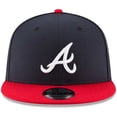 thumbnail image 2 of Sombrero Snapback New Era de la MLB Atlanta Braves alternativo, 2 of 5