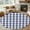 Blue, variant on Farmhouse Red Plaid Area Rug 5x8 FT, Non Slip Bedroom Throw Carpet, Rustic Red White Checkered Washable Soft Floor Carpet Non-Shedding Rug for Living Room Nursery Dorm Office