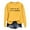 654Yellow124, variant on VNKIDY Sweatshirt Women's Winter Half Open Zipper Lapel Casual Pullover Hoodie Long Sleeve Solid Color Holiday Streetwear