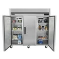 thumbnail image 3 of Maxx Cold Triple Door Reach-In Refrigerator, Top Mount, 81"W, 72 cu. ft. Storage Capacity, in Stainless Steel (MCRT-72FDHC), 3 of 3
