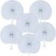 thumbnail image 1 of Surtido de 12 abanicos plegables de papel con asa para regalos de boda y fiestas., 1 of 5