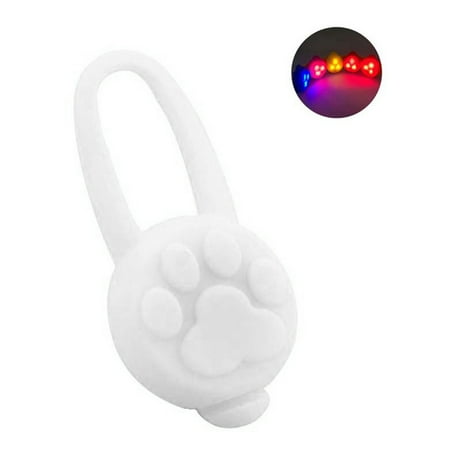 Dog Collar Light Silicon Dog Collar Pendant LED Collar Light Pet Collar Necklace Lights for Night Walking Camping