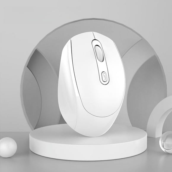 Innotech Sc Ratón Inalámbrico, Ratón Silencioso de 2,4 G con Receptor USB - Computer Mice Laptop para PC, Tableta, Laptop con Sistema de Ventanas - Blanco