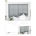 thumbnail image 6 of Adhesive Pleated Blinds, Window Treatments Blinds and Shades, 35X59 in, Gray, Self Adhesive Curtains, Pleated Curtains, Temporary Shades, No Drill Window Shades, Privacy Curtains,, 6 of 6