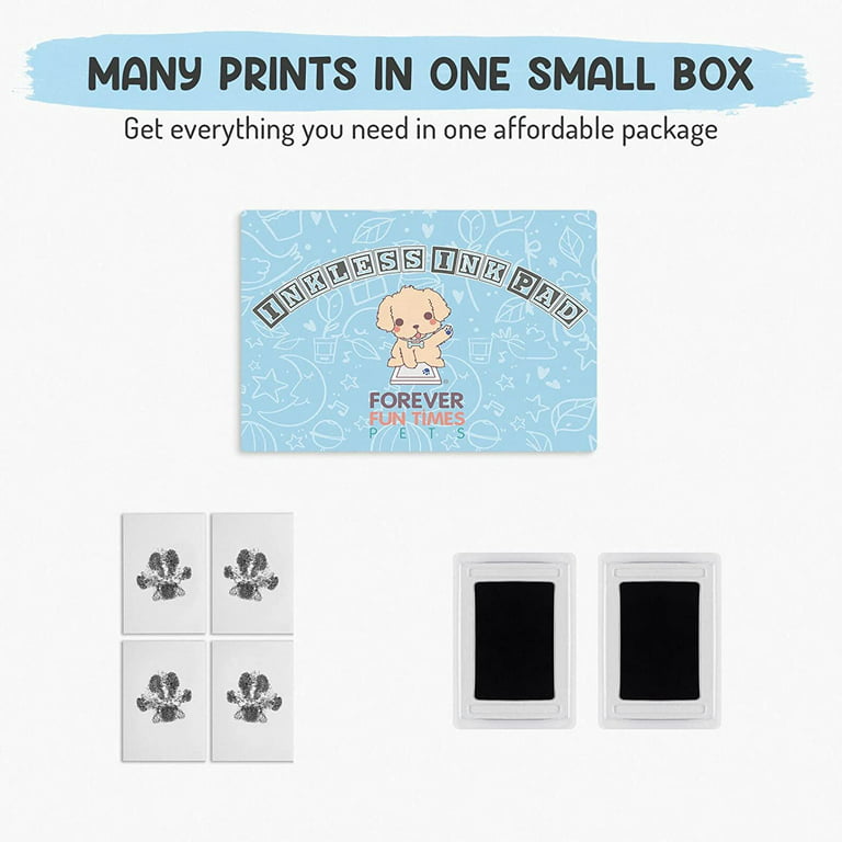  XL Inkless Pet Paw Print Kit
