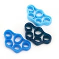 thumbnail image 1 of 3pcs Silicone Finger Strength Training Resistance Belt Finger Pull Ring Hand Stretcher, 1 of 6