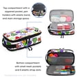 thumbnail image 5 of J World Doodle Pencil Case with Organizational Pockets and Handle Strap, Street Art, 5 of 7