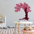 thumbnail image 2 of Cherry Blossom Tree Wall Stickers - Removeable- Vinyl Decor -Kids Girls Nursery Bedroom Wall Decal - Home Living Room Floral Art Wall Sticker -Size 27" x 30"., 2 of 4