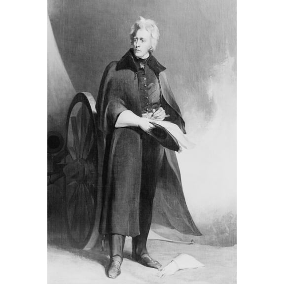 Print: Andrew Jackson, Full-Length Portrait, circa 1900-1912