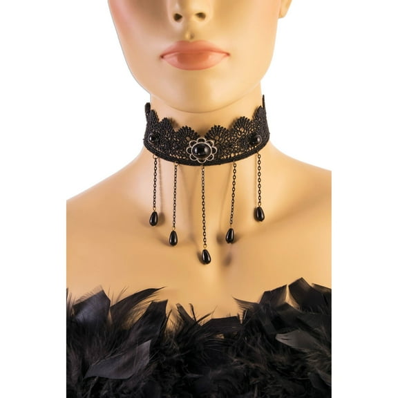 Dark Royalty Choker Halloween Costume Accessory