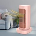 thumbnail image 1 of Space Heater 1300W Electric Heater PTC Ceramic for Home Desktop Bedroom Pink, 1 of 8