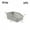 Gray A, variant on Household Kitchen Recycling Basket Refrigerator Flavoring Bottle Sorting Box Vegetable Container Bathroom Clutter Container 1PCS