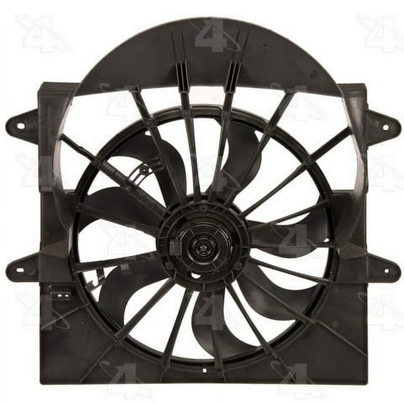 Four Seasons Engine Cooling Fan Assembly P/N:76004 Fits select: 2005-2008 JEEP GRAND CHEROKEE, 2006-2008 JEEP COMMANDER