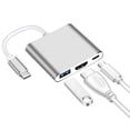 thumbnail image 1 of Adaptador USB C BOJOOM Plata Multipuerto con Salida HDMI 4K para Laptop, 1 of 6