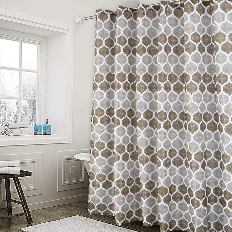 Extra Tall Fabric Shower Curtain 84 96 108 – Southern Ticking Co.