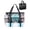 Black(Upgraded), variant on LARGE Mesh Beach Bag , Sand-Falls-Through Toy Mesh Tote Bags for Picnic Travel with Waterproof Liner Pocket, Heavy-Duty Shoulder Strap, Family Pool/Beach Essentials(Sky Blue)