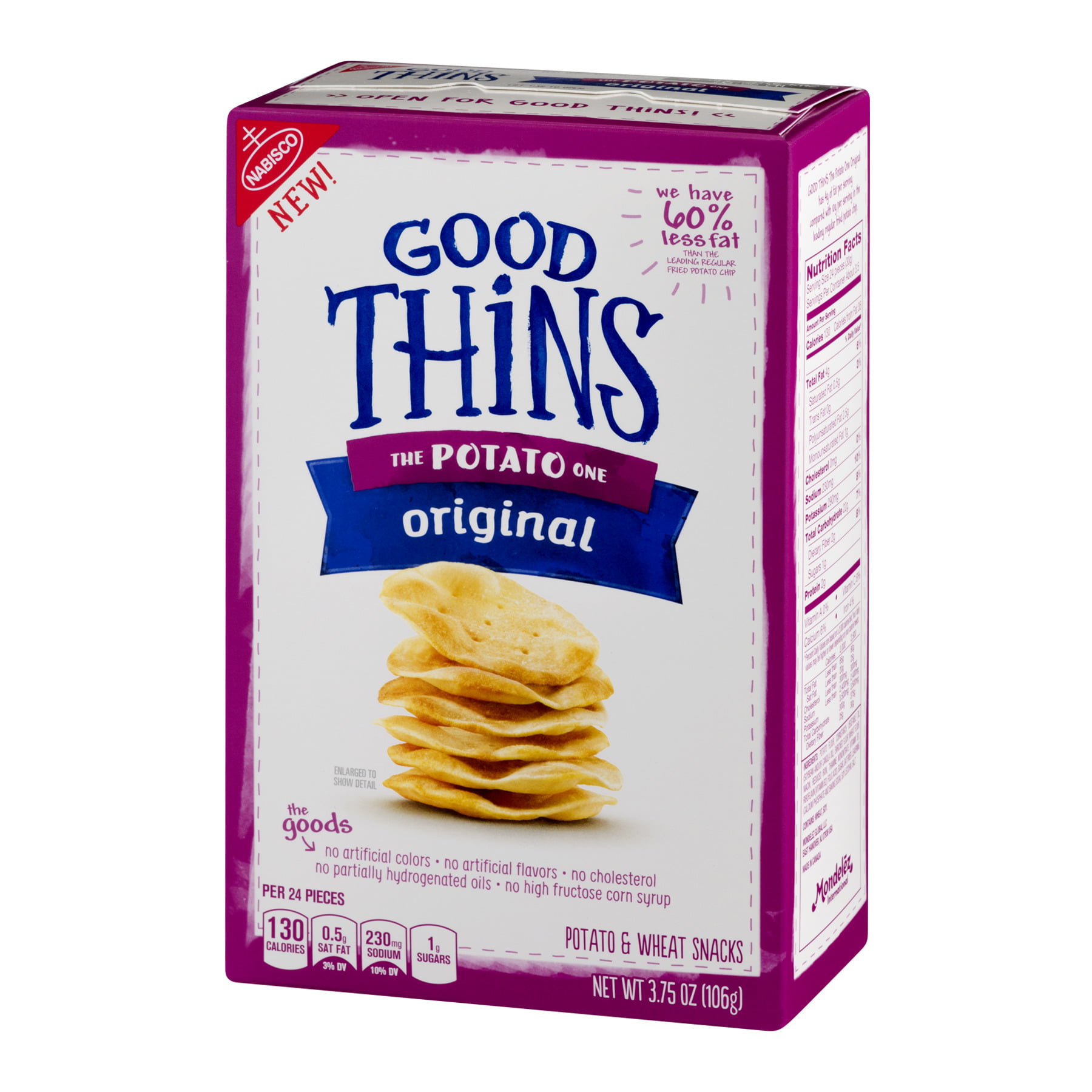 Good Thins Potato & Wheat Snacks 3.75 oz