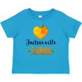 thumbnail image 3 of Inktastic Jacksonville Florida Orange in Heart Boys or Girls Baby T-Shirt, 3 of 5