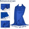 thumbnail image 3 of Bufanda Bluelander de Invierno para Mujer, Azul marino, 3 of 5