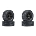 thumbnail image 2 of Juego de 4 Llantas de Cubo de Rueda de Metal Beadlock y NeumáTicos de Goma para C14 C24 B14 B24 B36 MN D90 MN99S Piezas de ActualizacióN de Coche RC, 2, 2 of 9