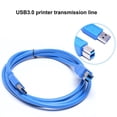 thumbnail image 1 of 0.3/1/1.5m High Speed USB 3.0 Scanner Printer Data Sync Cord A to B Cable Wire, 1 of 7