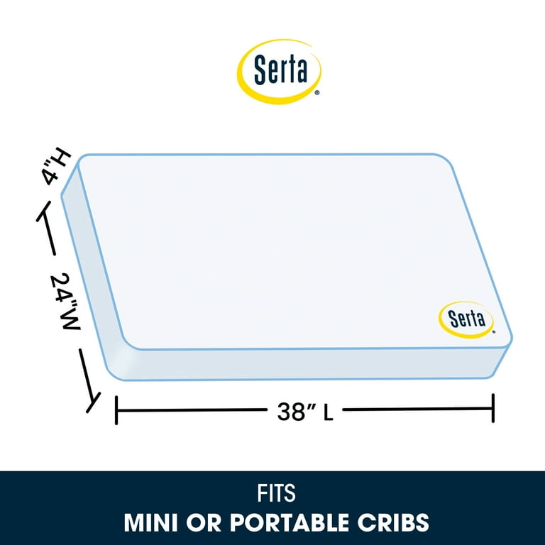 Walmart portable crib mattress top
