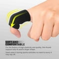 thumbnail image 5 of Adult Finger Support Splint Cover Soft Comfort Pad Pressure Safety Elastic Breathable, 5 of 5