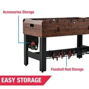 54 4-in-1 Multi Game, Billiards, Table Tennis Pong Table, Air Hockey, Foosball, by MD Sports